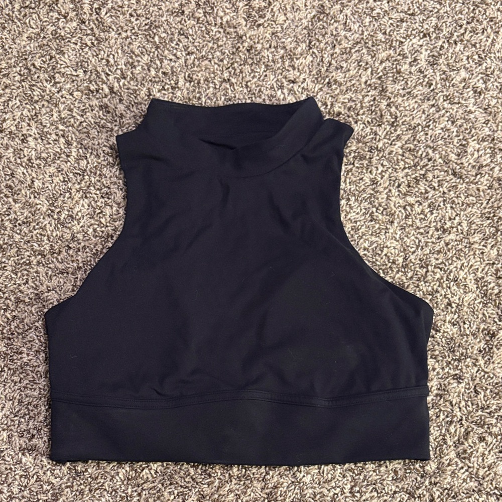 All in Motion Black Crop Top